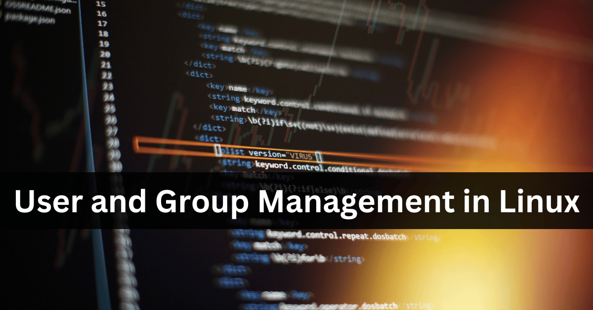 User and Group Management Cheat Sheet in Linux