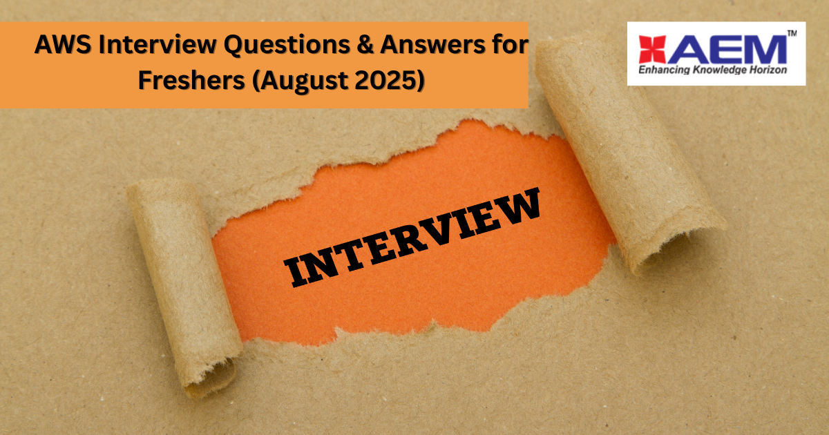 25 AWS Solutions Architect Interview Questions with Detailed Answers for Experienced Professionals
